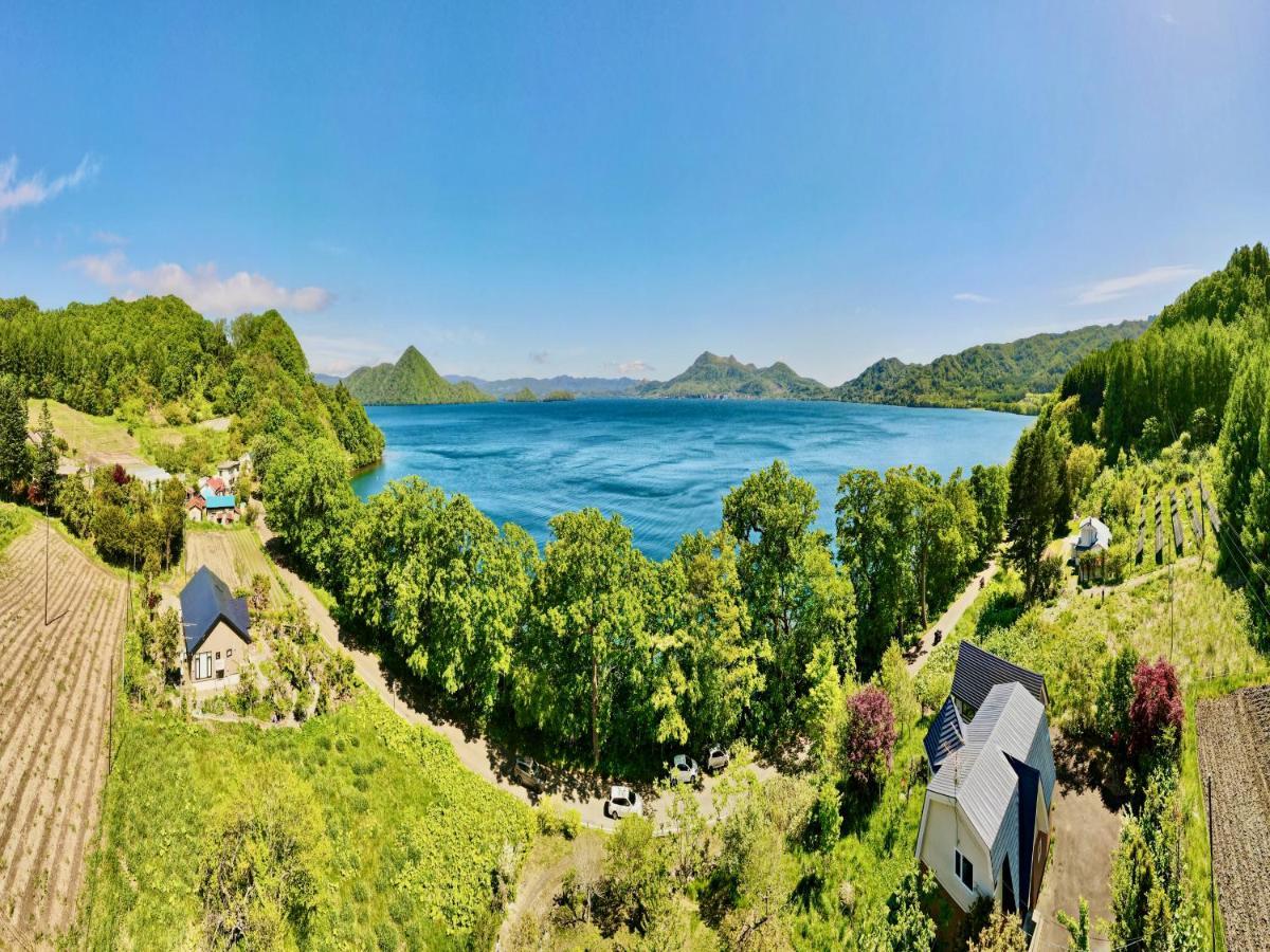 Yellow House By Lake Toya Toyako ภายนอก รูปภาพ